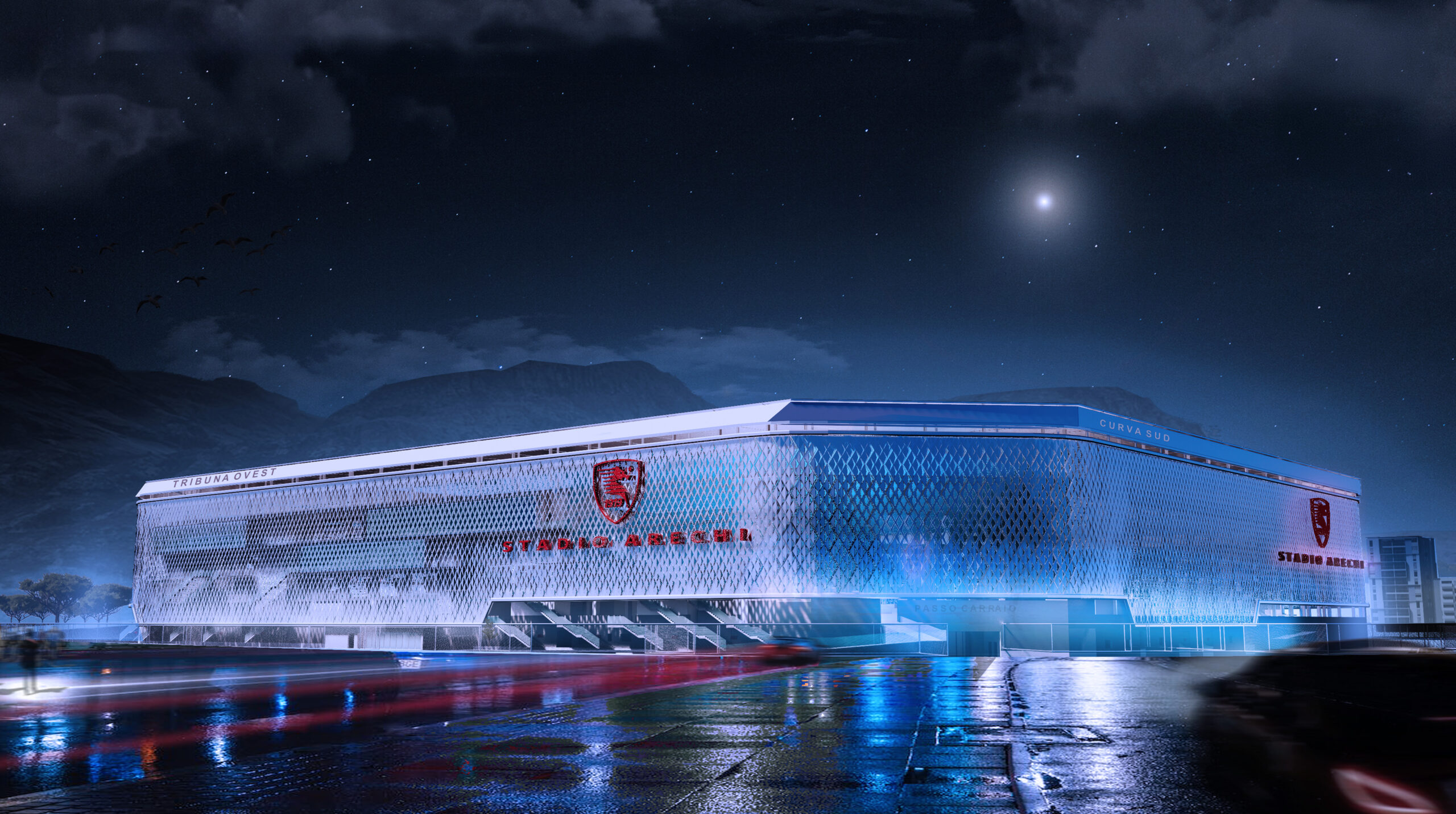 Arechi Stadium Restyling