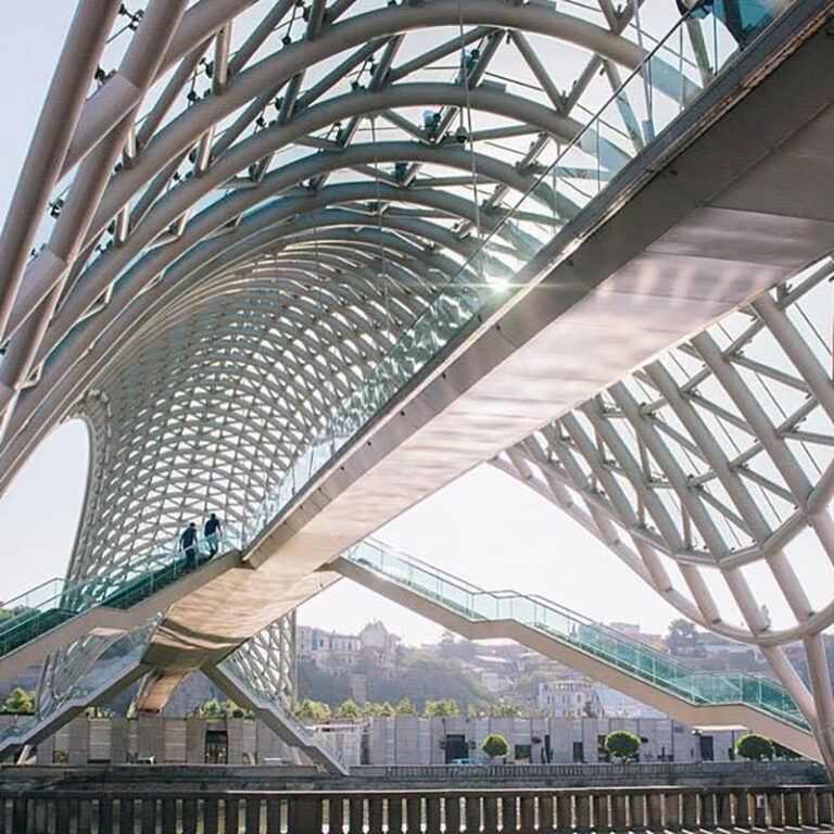 Rendering Tbilisi Peace Bridge - Georgia