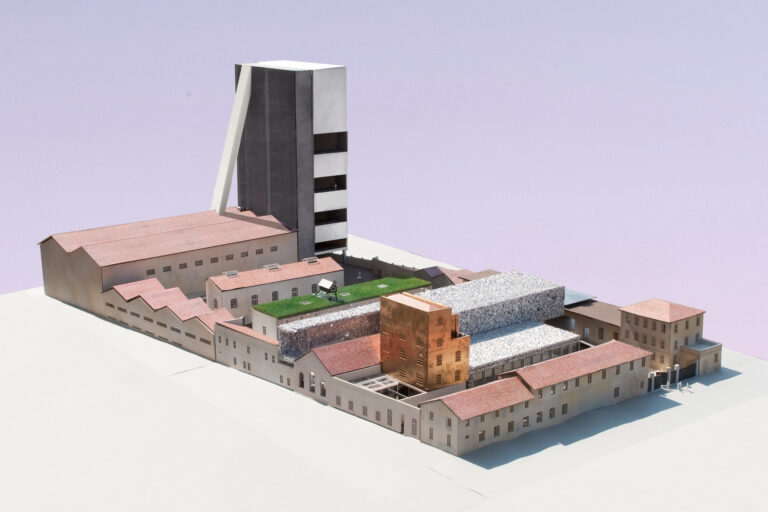 Rendering Redevelopment Prada Foundation Museum in Milan