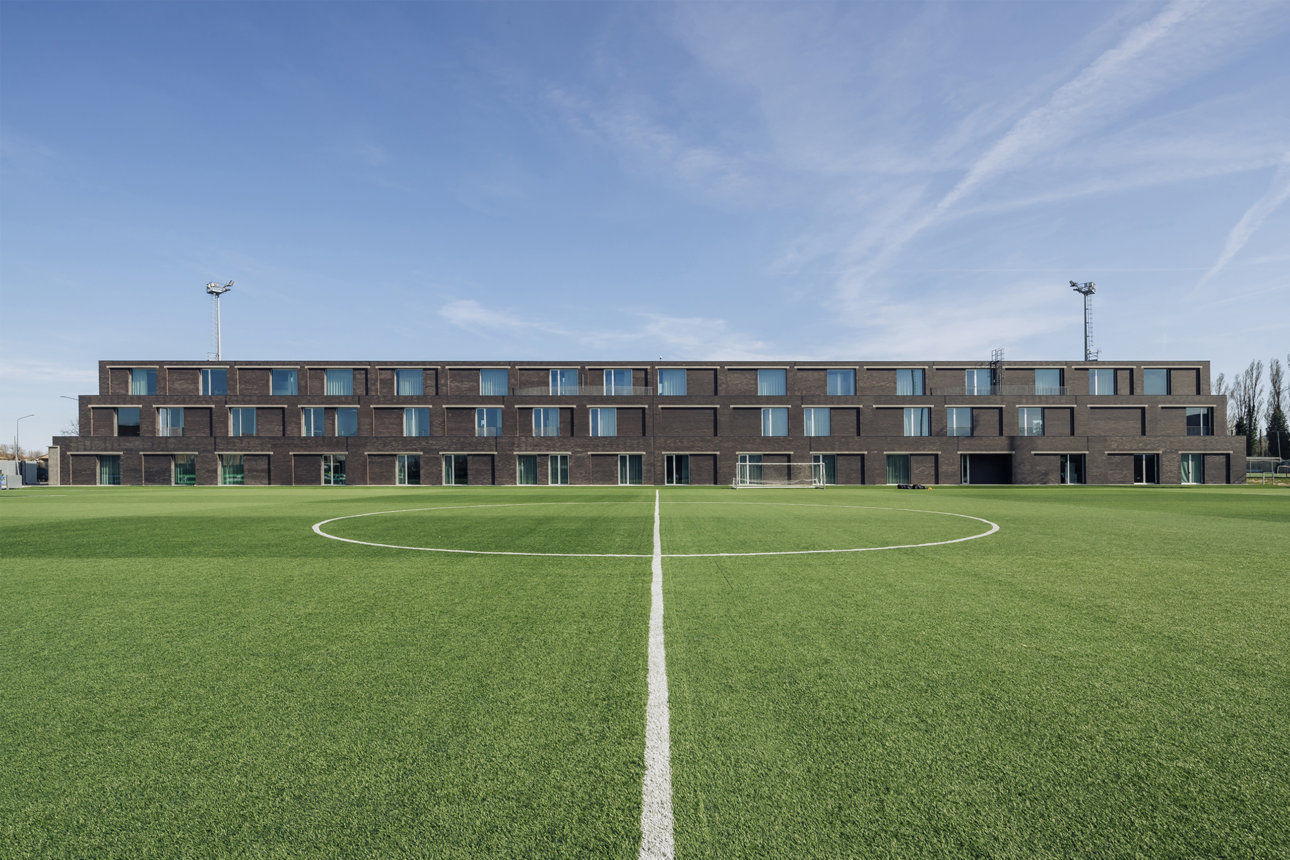 Mapei Football Center for first team and youth training U.S. Sassuolo Calcio