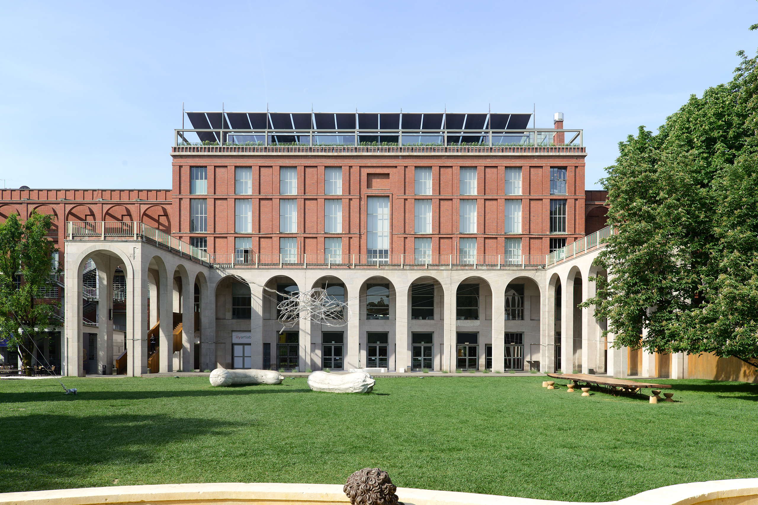 Restauro terrazza panoramica presso il Palazzo dell'Arte per la Triennale di Milano