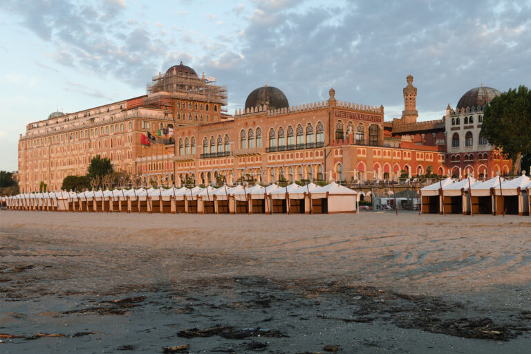 Hotel Excelsior restoration project on the Venice Lido.