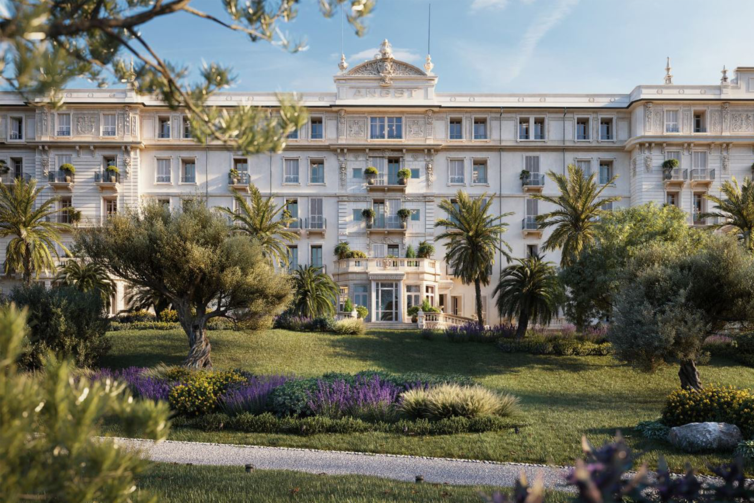 Project for restoration and re-functionalization of former Hotel Angst in Bordighera